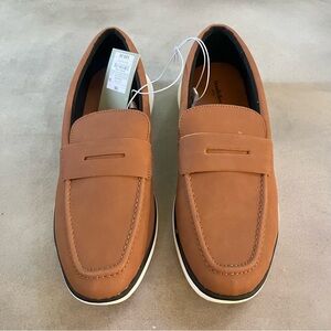 Goodfellow & Co Kobi Shoes Mens Size 10.5 Brown Slip On Loafer Casual Comfort